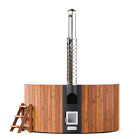 PolarSpa Elite houtgestookte hottub - 8 personen