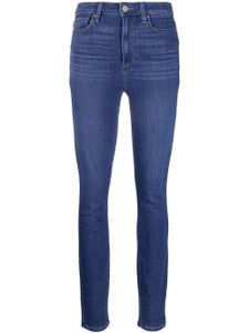 PAIGE jean skinny à taille haute - Bleu