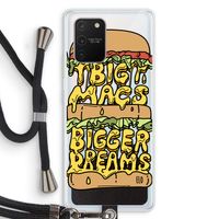 Big Macs Bigger Dreams: Samsung Galaxy S10 Lite Transparant Hoesje met koord