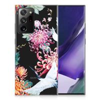 Samsung Galaxy Note20 Ultra | TPU Hoesje | Bird Flowers
