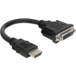 Delock 65327 Adapter HDMI male > DVI 24+5 female 20cm