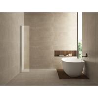 Wiesbaden Comfort Draaibare Zijwand 40x200cm NANO Helder Glas Chroom