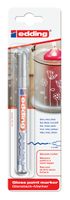 Viltstift edding 751 lakmarker rond zilver 1-2mm blister - thumbnail