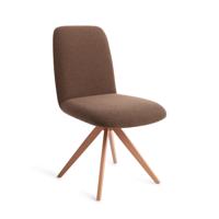 Jesper Home Eetkamerstoel 'Taiwa' Draaibaar, Turn Peach, kleur Rustic Rye