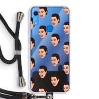 Ugly Cry Call: Huawei Y6s Transparant Hoesje met koord Ugly Cry Call: Huawei Y6s Transparant Hoesje met koord