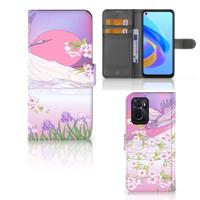 OPPO A76 | A96 | Telefoonhoesje | Met pasjeshouder | Bird Flying