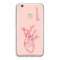 Blooming Heart: Huawei Ascend P8 Lite (2017) Transparant Hoesje