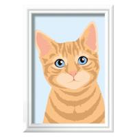 Ravensburger creart schilderen op nummer - oranje tabby Ravensburger creart schilderen op nummer - oranje tabby
