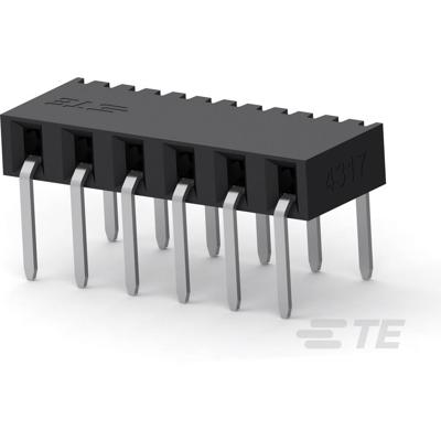 TE Connectivity 2314936-6 Female header, inbouw (standaard) Inhoud: 1 stuk(s) Tape on Full reel