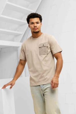 XPLCT Shade T-Shirt Heren Beige - Maat M - Kleur: Beige | Soccerfanshop