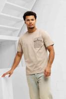 XPLCT Shade T-Shirt Heren Beige - Maat S - Kleur: Beige | Soccerfanshop