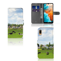 Huawei Y6 (2019) Telefoonhoesje met Pasjes Koeien - thumbnail