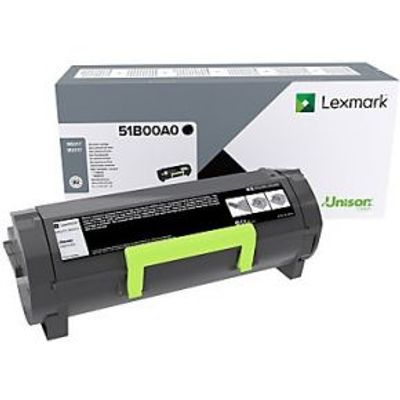 Lexmark 51B00A0 Lasertoner Zwart toners & lasercartridge