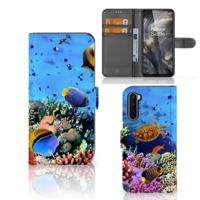 OnePlus Nord | Telefoonhoesje | Met pasjeshouder | Vissen