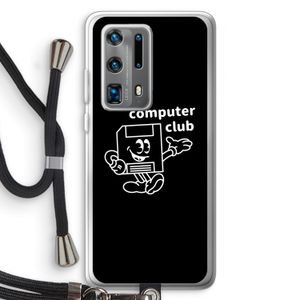 Floppyhead: Huawei P40 Pro Plus Transparant Hoesje met koord