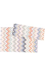 Missoni Home literie à rayures - Violet