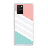 Strepen pastel: Samsung Galaxy S10 Lite Transparant Hoesje
