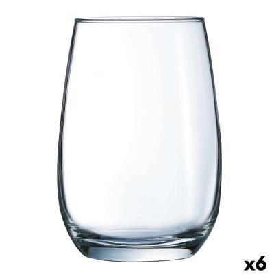 Glas Luminarc Maine Transparant Glas 370 ml (6 Stuks)