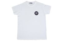 Escapada Cycling Pedal Hard Wit T-shirt