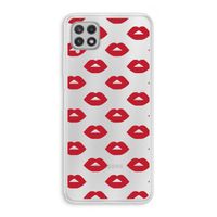 Lips: Samsung Galaxy A22 4G Transparant Hoesje