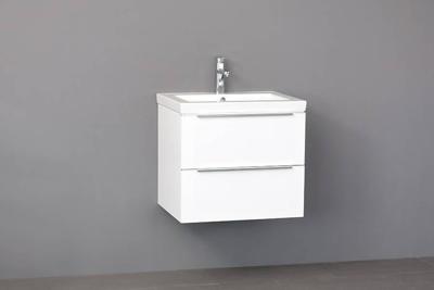 Badmeubel Senza Keramiek 60 Wit Badmeubel Senza Keramiek 60 Wit