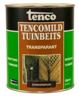 Transparant donkerbruin 1l mild verf/beits - tenco