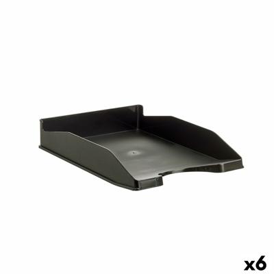 Archieflade Archivo 2000 Zwart A4 Plastic (6 Stuks)