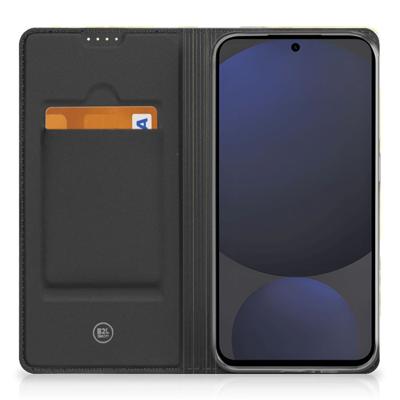 Smart Cover voor Samsung Galaxy S24FE Zonnebloemen