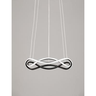 Lyora Design hanglampJinal zwart Ø 45cm - 9348101