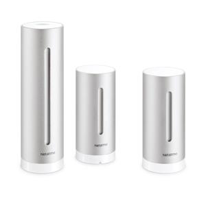 Netatmo Smarte Wetterstation + Innenmodule Bundle NBU-NWS-NIM-EU WiFi-weerstation Verwachting voor 6 dagen Aantal sensoren max.: 5