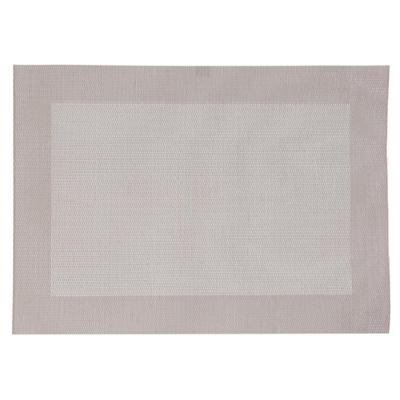 Secret de Gourmet diner placemat Texaline - beige - 50 x 35 cm - Onderleggers