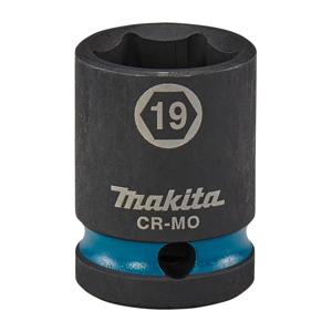 Makita E-16156 Impact Black Krachtdop 1/2" kort | 19 mm