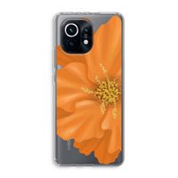 Orange Ellila flower: Xiaomi Mi 11 Transparant Hoesje
