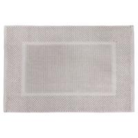 Differnz Basics badmat 100% katoen - geschikt voor vloerverwarming - 50 x 80 cm - steengrijs