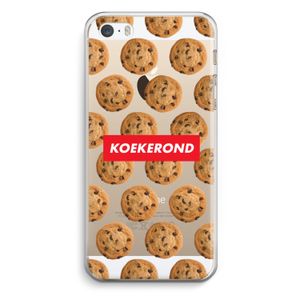Koekerond: iPhone 5 / 5S / SE Transparant Hoesje