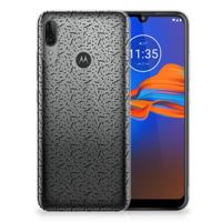 Motorola Moto E6 Plus | TPU bumper | Stripes Dots