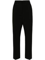 Sportmax pantalon de costume en laine mélangée - Noir - thumbnail