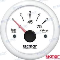 RECKY15300 - OLIEDRUKMETER 10-184 0/5 BAR