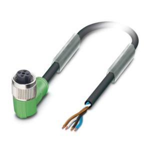 Phoenix Contact 1668221 Sensor/actuator connector, geassembleerd M12 Aantal polen (sensoren): 4 Bus, haaks 1.50 m 1 stuk(s)