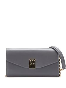 Céline Pre-Owned petit sac C à détail de chaîne - Gris