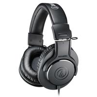 Audio-Technica ATH-M20X hoofdtelefoon/headset Hoofdtelefoons Bedraad Hoofdband Muziek Zwart - thumbnail