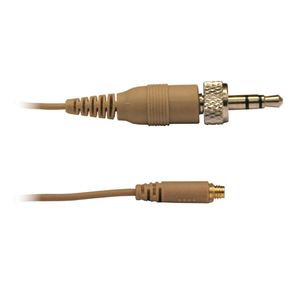 Audac Mini-jack kabel huidskleur voor div. headsets