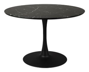 ZILT Ronde Eettafel Trisha Marmerlook, 110cm