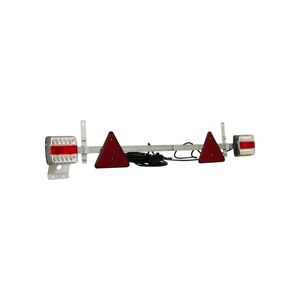 Trailergear verlichtingsbalk instelbaar led 7,5m 7-polig