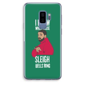 Sleigh Bells Ring: Samsung Galaxy S9 Plus Transparant Hoesje
