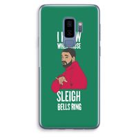 Sleigh Bells Ring: Samsung Galaxy S9 Plus Transparant Hoesje