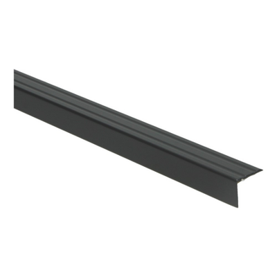 Co-Pro Hoekprofiel Zelfklevend 20x25 Antraciet/ Zwart - lengte 270cm