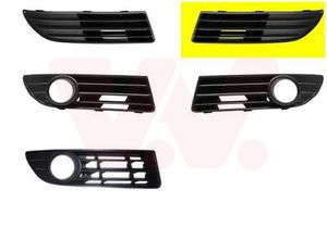 Ventilatiegrille, bumper ** Equipart ** VAN WEZEL, Inbouwplaats: Links voor, u.a. fÃ¼r VW