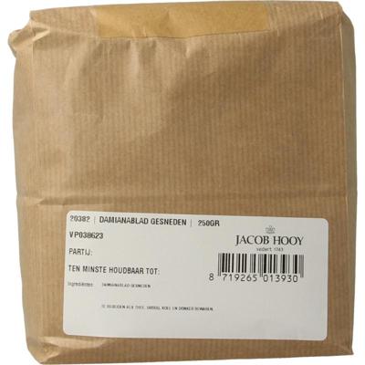 Jacob Hooy Damiana blad gesneden