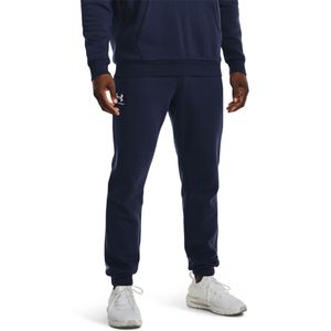 Under Armour Essential Fleece Joggingbroek Donkerblauw Wit